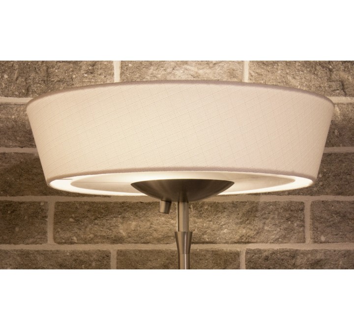 Adesso Harper 300W Torchiere White