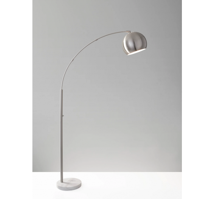 Adesso Astoria Arc Lamp Steel