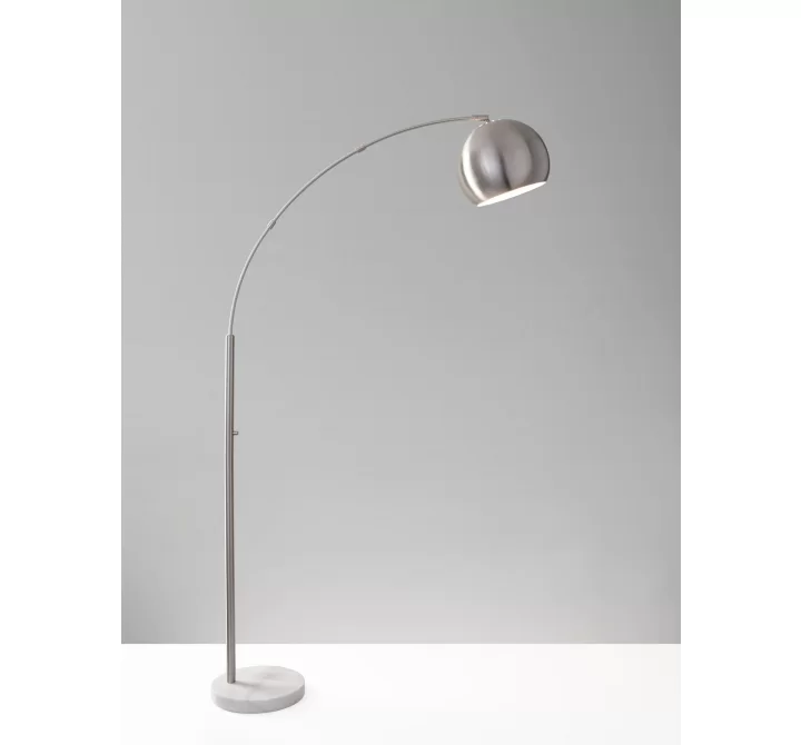 Adesso Astoria Arc Lamp Steel