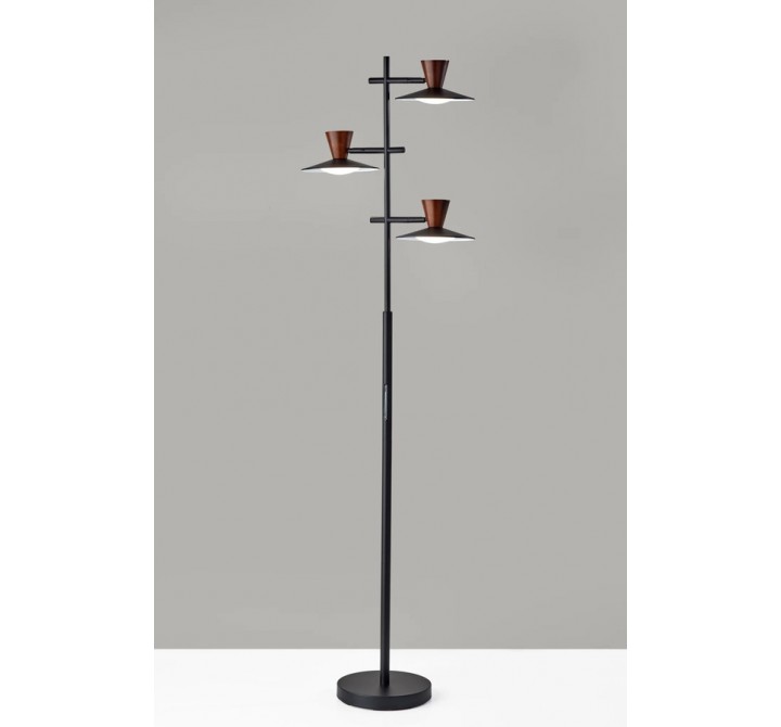 Adesso Elmore LED Tree Lamp With Smart Switch