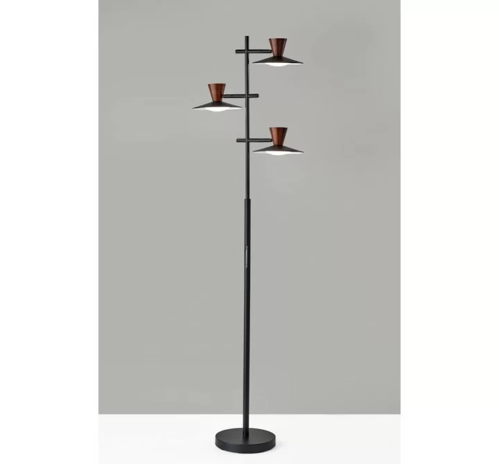 Adesso Elmore LED Tree Lamp With Smart Switch