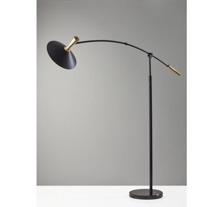 Adesso Bradley LED Arc Lamp With Smart Switch 4
