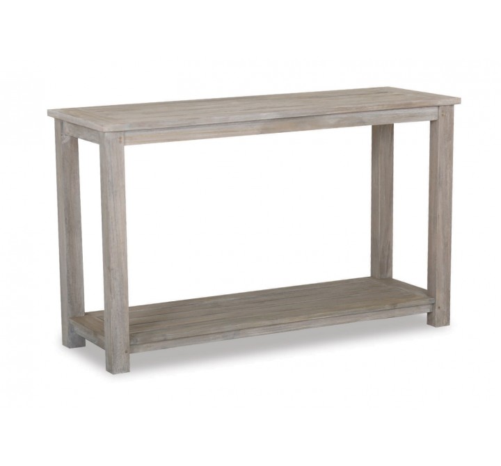 Sunset Laguna Aluminum Sofa Table - Front Side Angle
