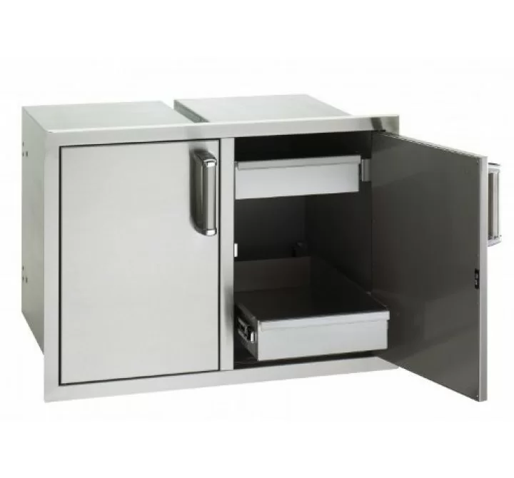 Fire Magic Double Access Doors / 2 Dual Drawers