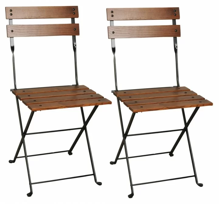 French Café Bistro Folding Side Chair