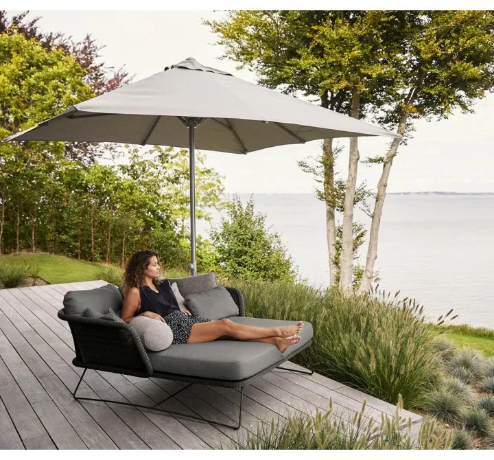 Cane- Line Horizon Daybed, Incl. Cane-Line Natté Cushions, Cane-Line Weave
