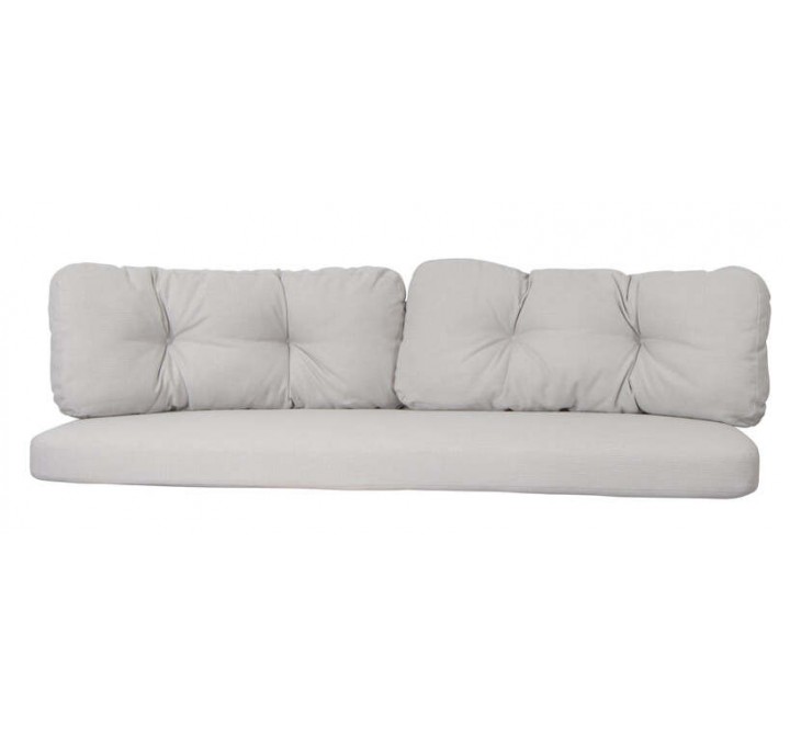 Cane-Line Ocean Large 3-Seater Sofa Cushion Set White