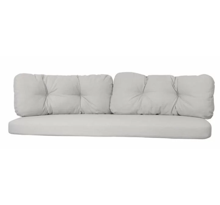 Cane-Line Ocean Large 3-Seater Sofa Cushion Set White