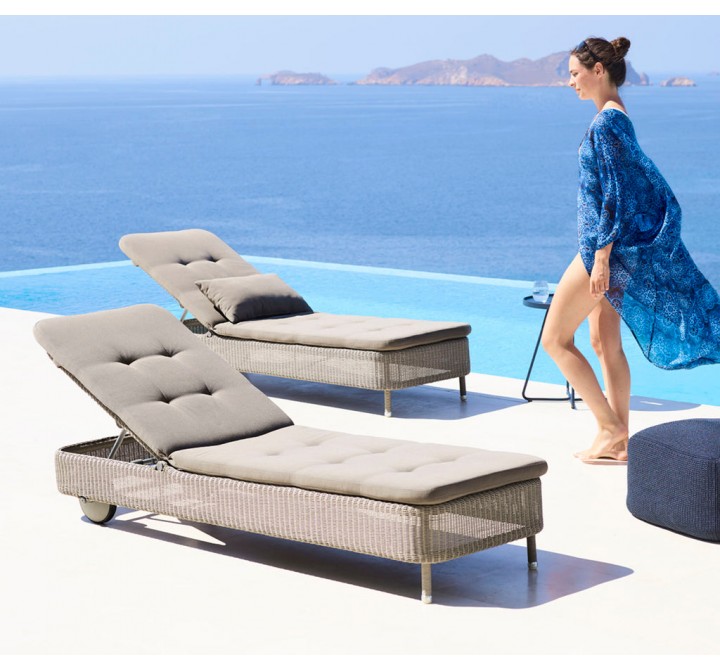 Cane-Line Presley Sunbed outdoor