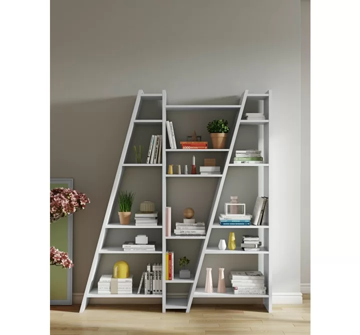 TemaHome Delta Shelving Unit 003 in pure White - Lifestyle