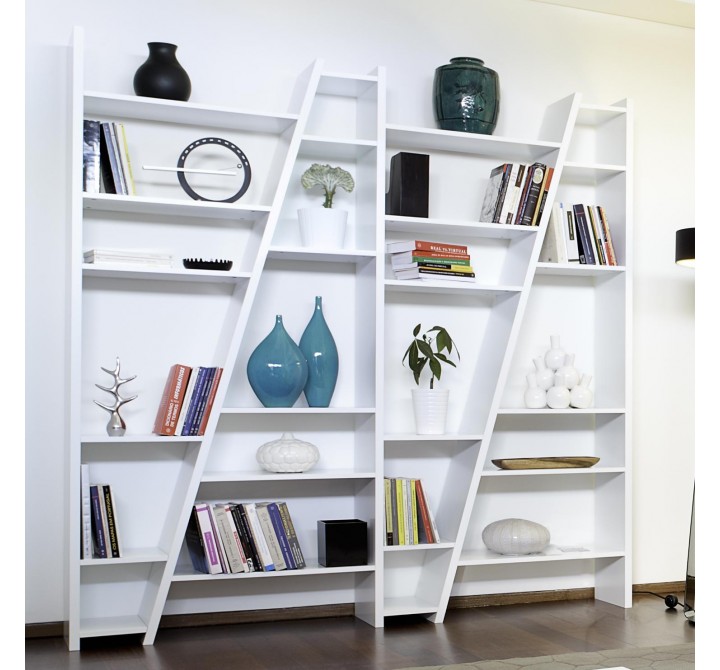 TemaHome Delta Shelving Unit 004 in White - Lifestyle