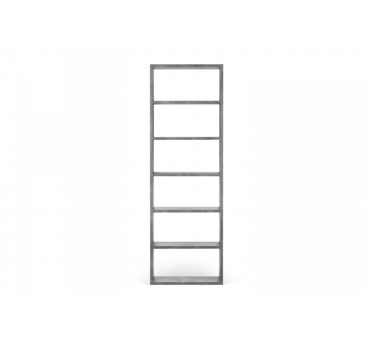 TemaHome Pombal Bookshelf 29" Starter Kit in Concrete Look - Front