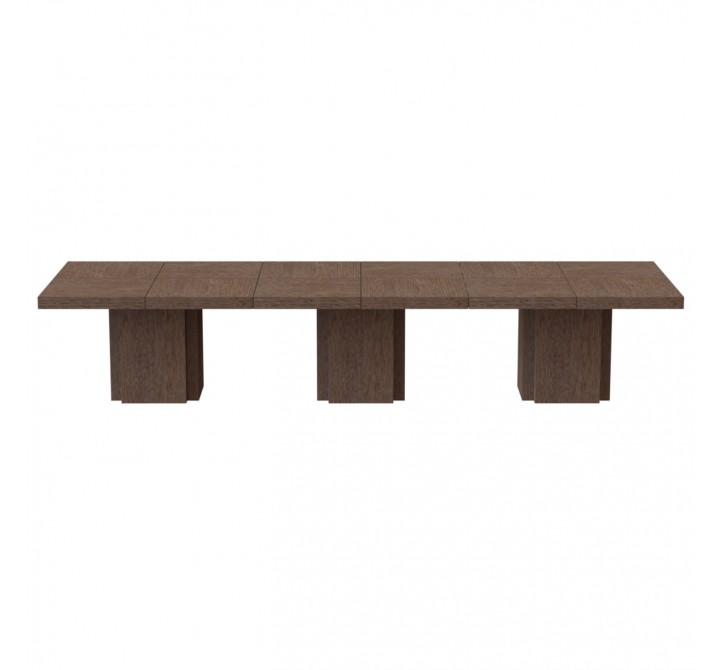 TemaHome Dusk Extra-Long Conference Table in Chocolate