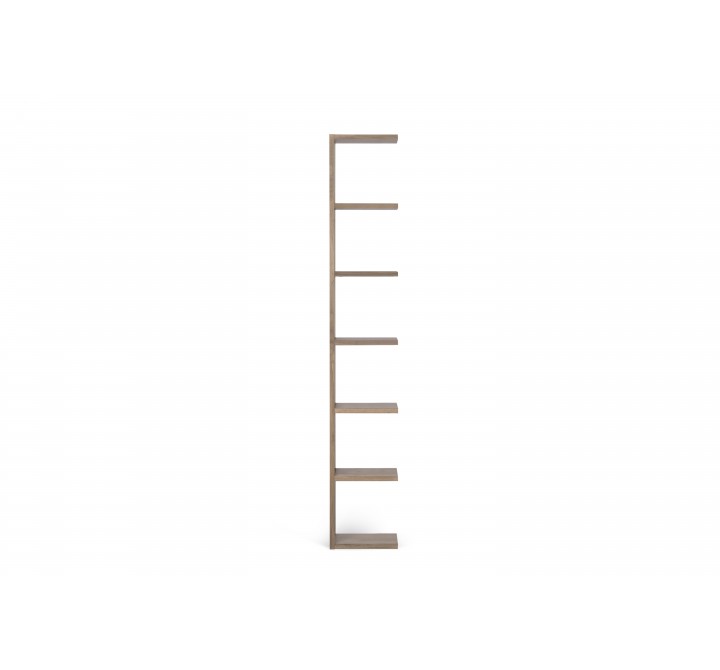 TemaHome Pombal Bookshelf 15" Expansion Kit in Walnut - Front