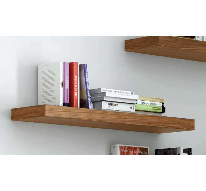 TemaHome Balda 90 Cm Hanging Wall Shelf in Walnut - Lifestyle 3