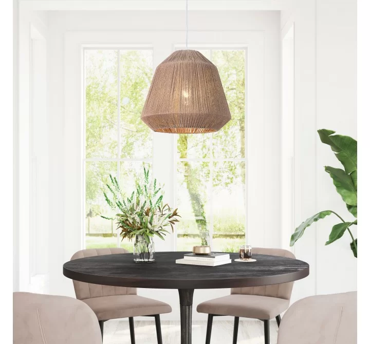 Zuo Modern Impala Ceiling Lamp Brown - Lifestyle 2