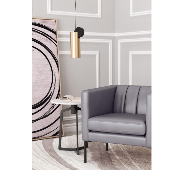 Zuo Modern Martiza Ceiling Lamp Gold And Black - Lifesytle 