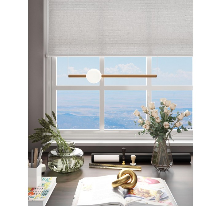 Zuo Modern Adeo Ceiling Lamp Brass - Lifestyle
