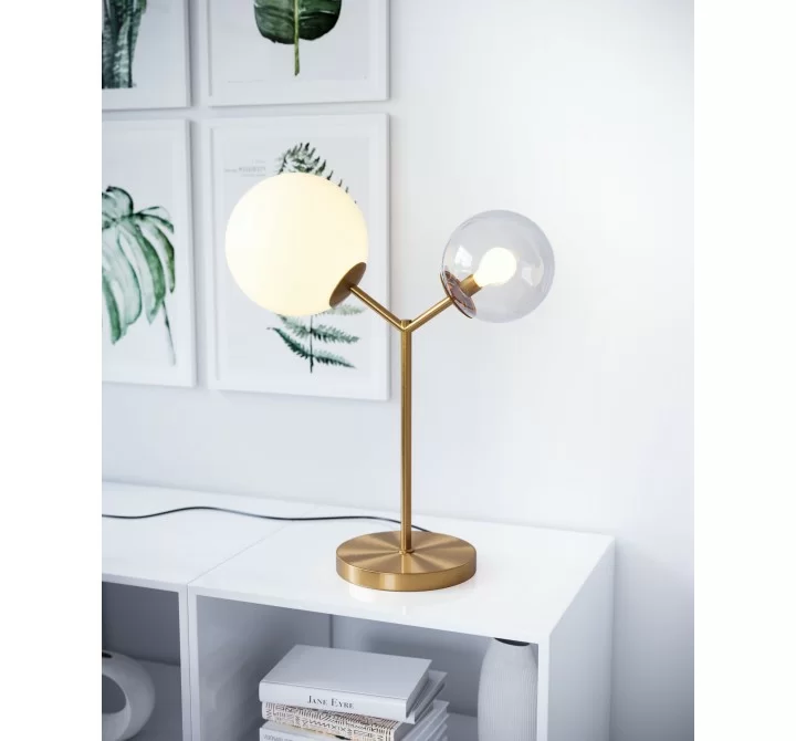 Zuo Modern Constance Table Lamp Brass - Lifestyle