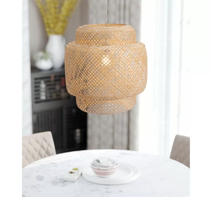 Zuo Modern Finch Ceiling Lamp Natural - Lifestyle 