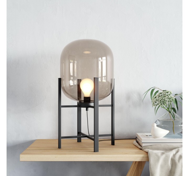 Zuo Modern Wonderwall Table Lamp Black - Lifestyle 2