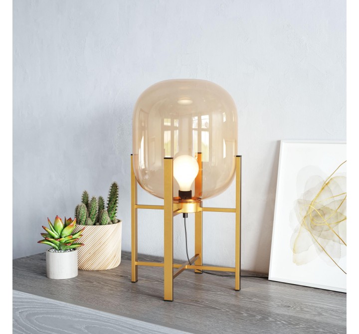 Zuo Modern Wonderwall Table Lamp Gold - Lifestyle