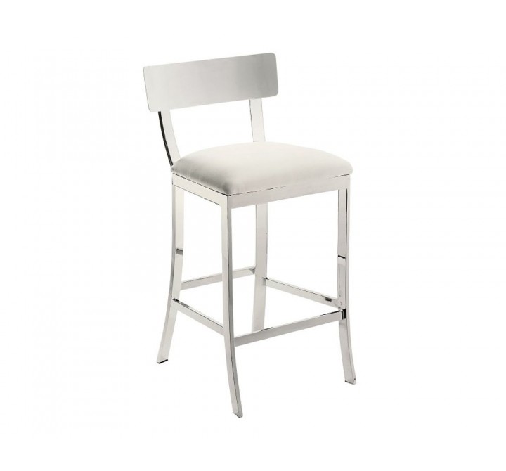 SUNPAN Maiden Counter Stool - White, Frontview