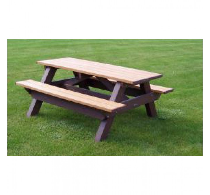 Polly Products Deluxe 6' Picnic Table (UMB & HP)