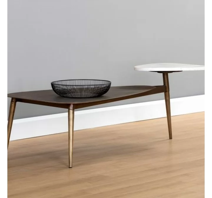 Sunpan Tuner Coffee Table Triangle - Lifestyle