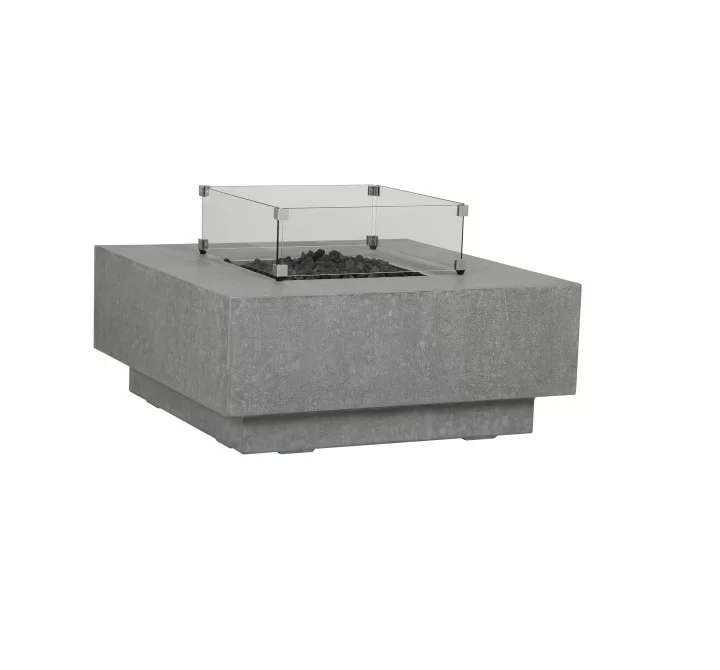 Sunset West Gravelstone Square Fire Table