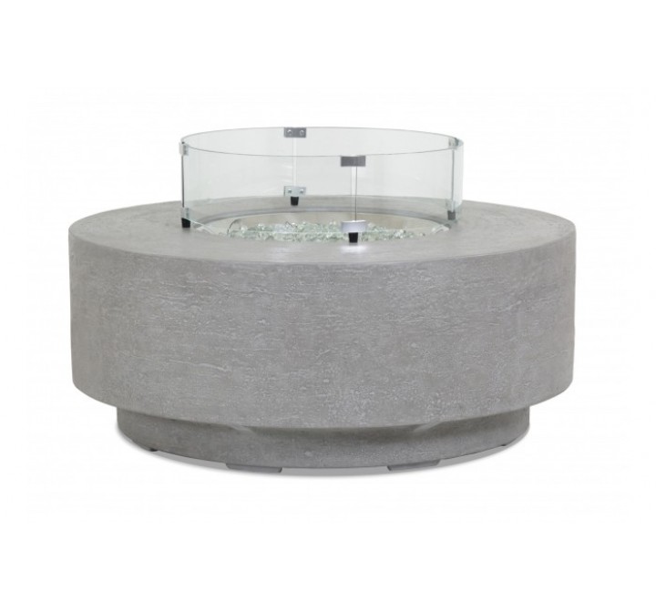 Sunset West Round Gravelstone with Round Glass - Front Angle