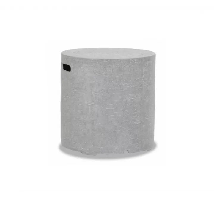 Sunset West Gravelstone Round Tank Cover - Front Side Angle