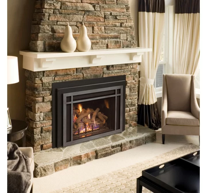 Real Fyre Traditional Direct Vent Inserts with Logs and Millivolt Ignition