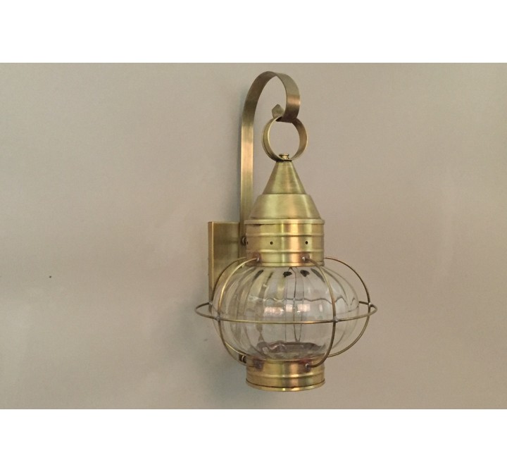 631 Small Wall-Mount Onion Light - AB Finish