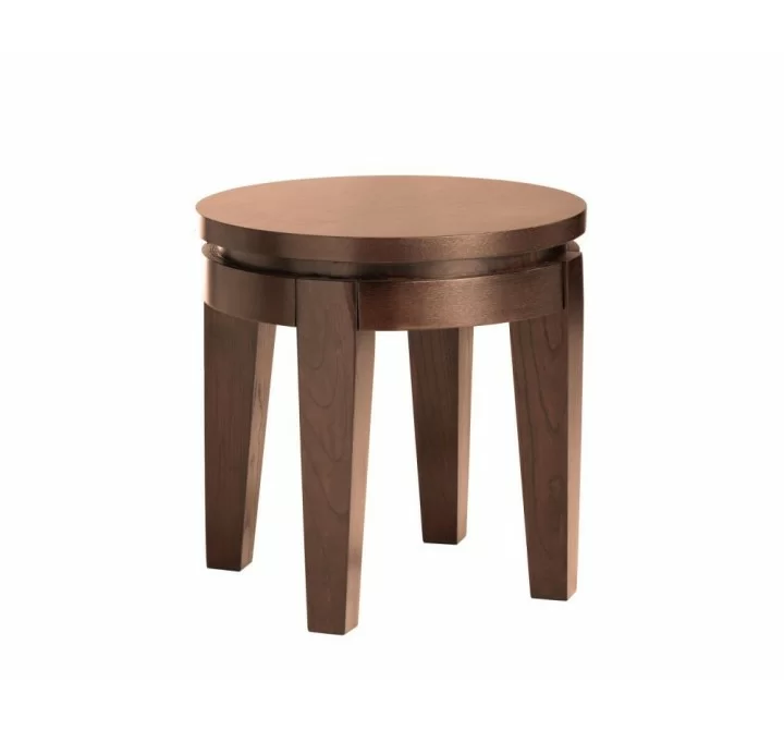SUNPAN Asia End Table - Round, Frontview