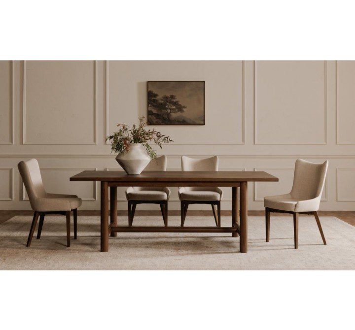 Arden Dining Table Brown -Lifestyle 1