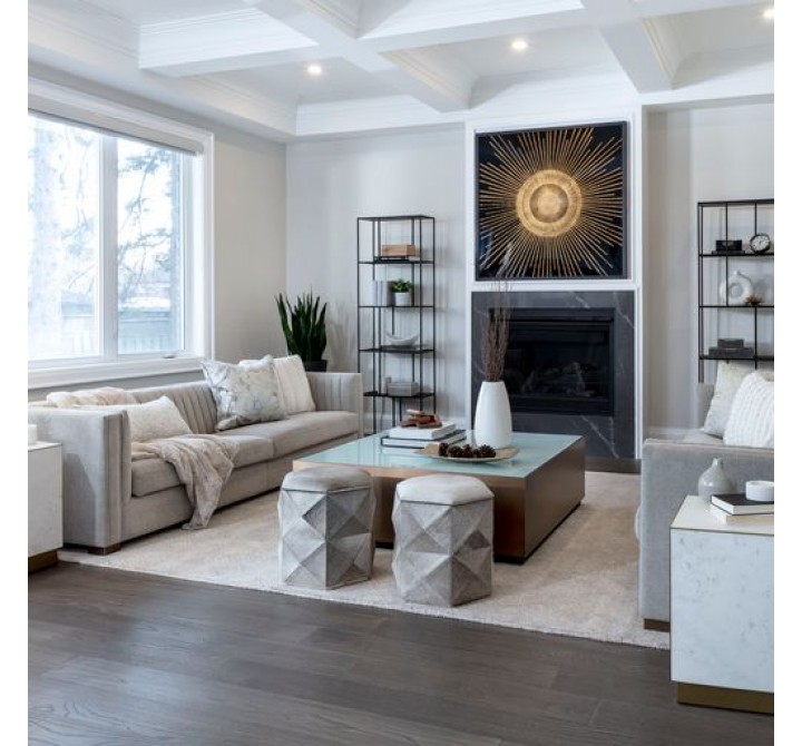 Sunpan Shiloh Coffee Table - Lifestyle