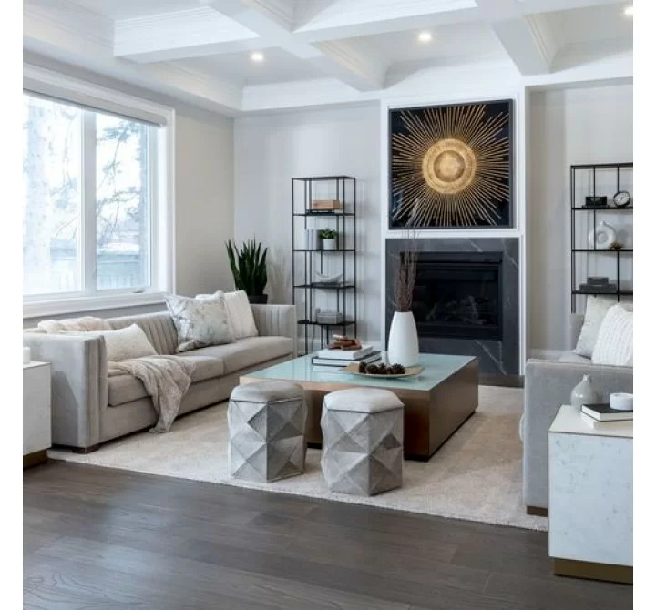 Sunpan Shiloh Coffee Table - Lifestyle