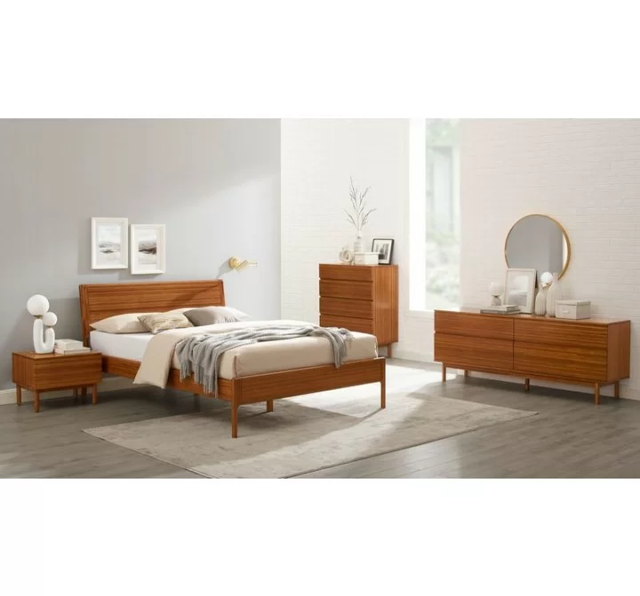 Greenington Ventura Cal King Platform Bed Amber - Lifestyle