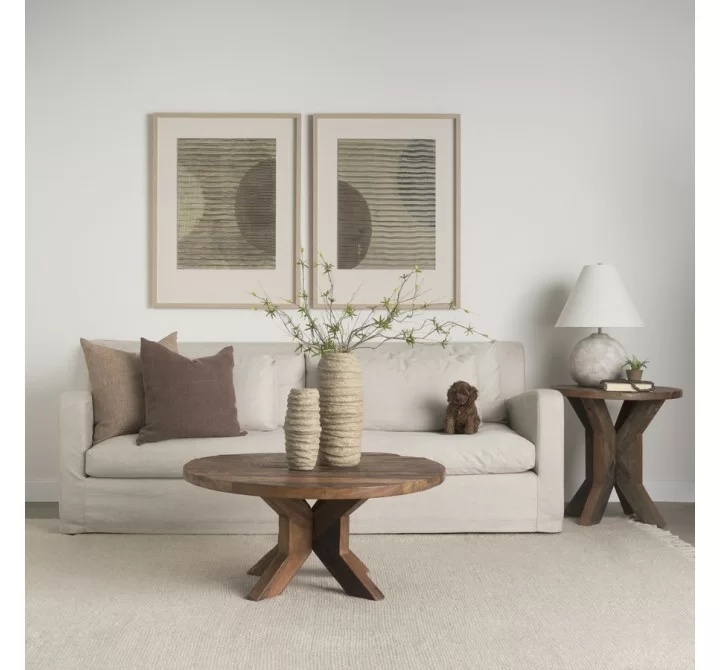 Mercana Heidi Reclaimed Brown Wooden Coffee Table