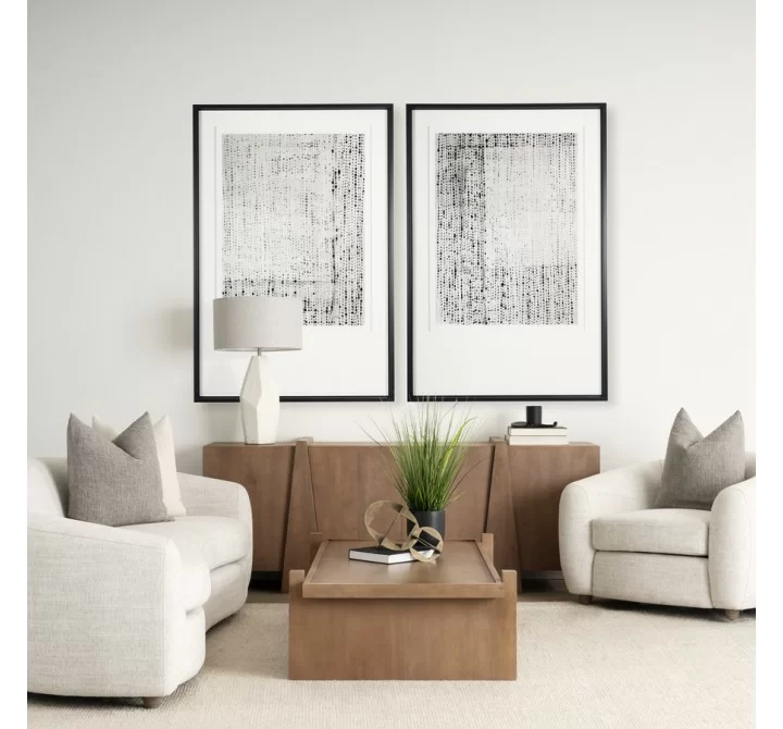 Mercana Eula Medium Brown Wood 4-Door Sideboard