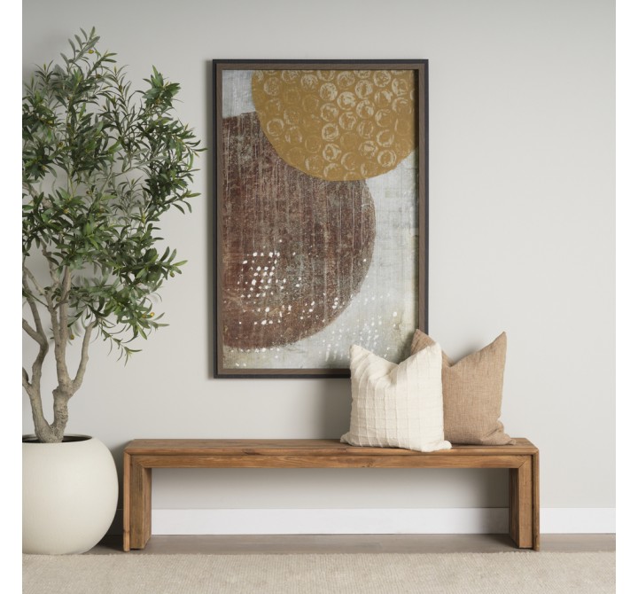 Mercana Tahira Rectangular Recycled Wooden Bench