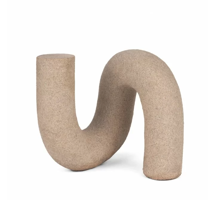 Mercana Kailas Resin Textured Sandstone Decorative Object
