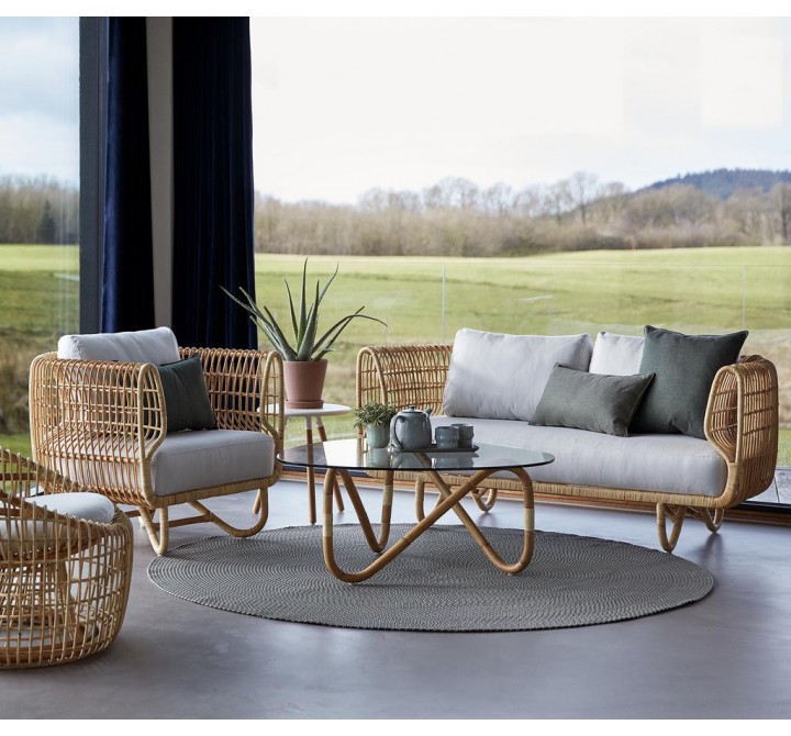 Cane-Line Nest Lounge Chair Outdoor View