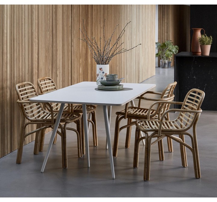 Cane-Line Peak Armchair INDOOR, Rattan set view