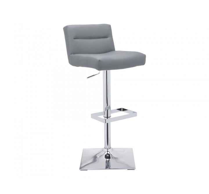 SUNPAN Stafford Adjustable Stool - Graphite, Onyx, Snow, Frontview