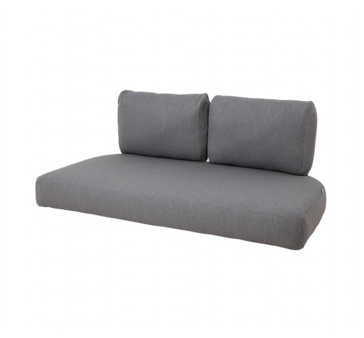 Cane-Line Nest 2-Seater Sofa Cushion Set INDOOR Grey