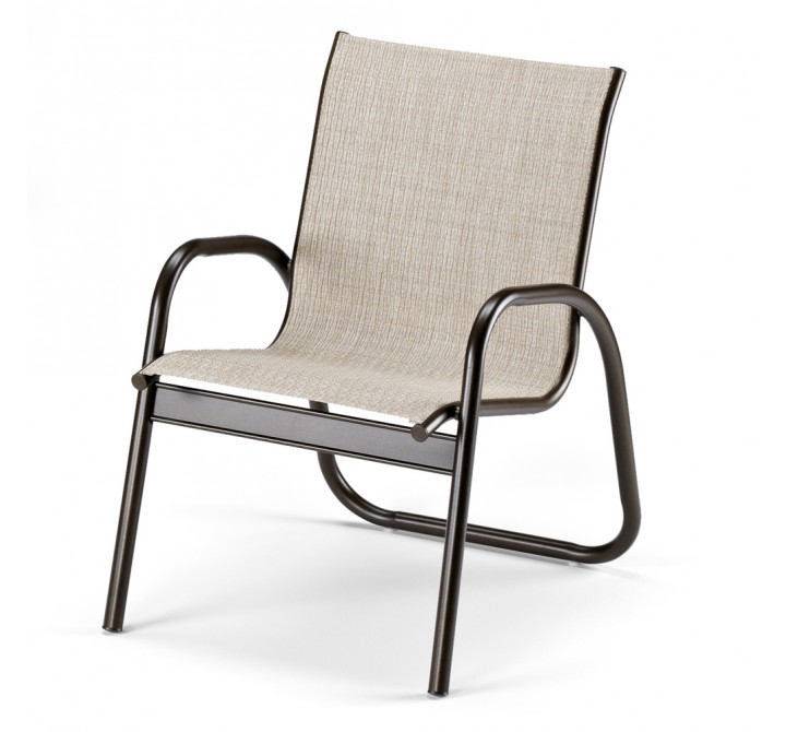 Telescope Casual Gardenella Sling Stacking Arm Chair