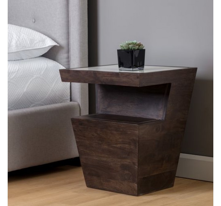 Sunpan Templer Nightstand - Lifestyle