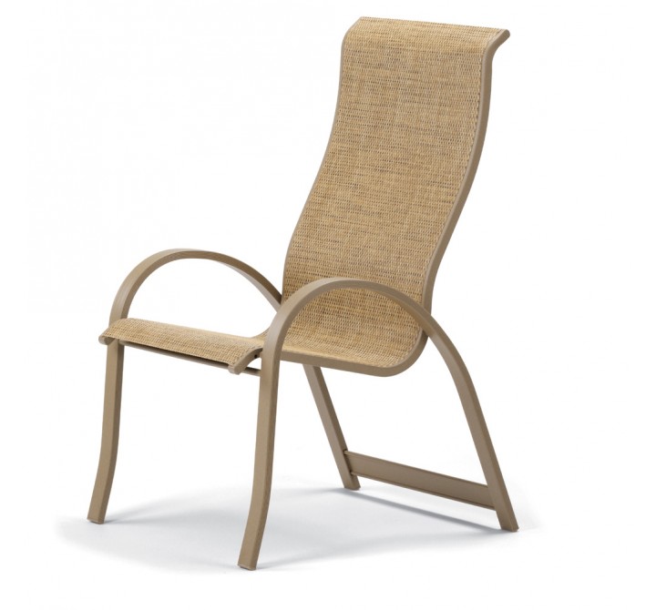 Telescope Casual Aruba II Sling Supreme Stacking Arm Chair